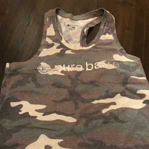 Pure Barre camo top